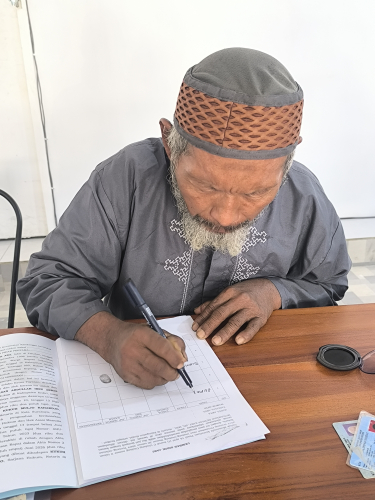 Penyerahan Tanggung Jawab harta wakaf        